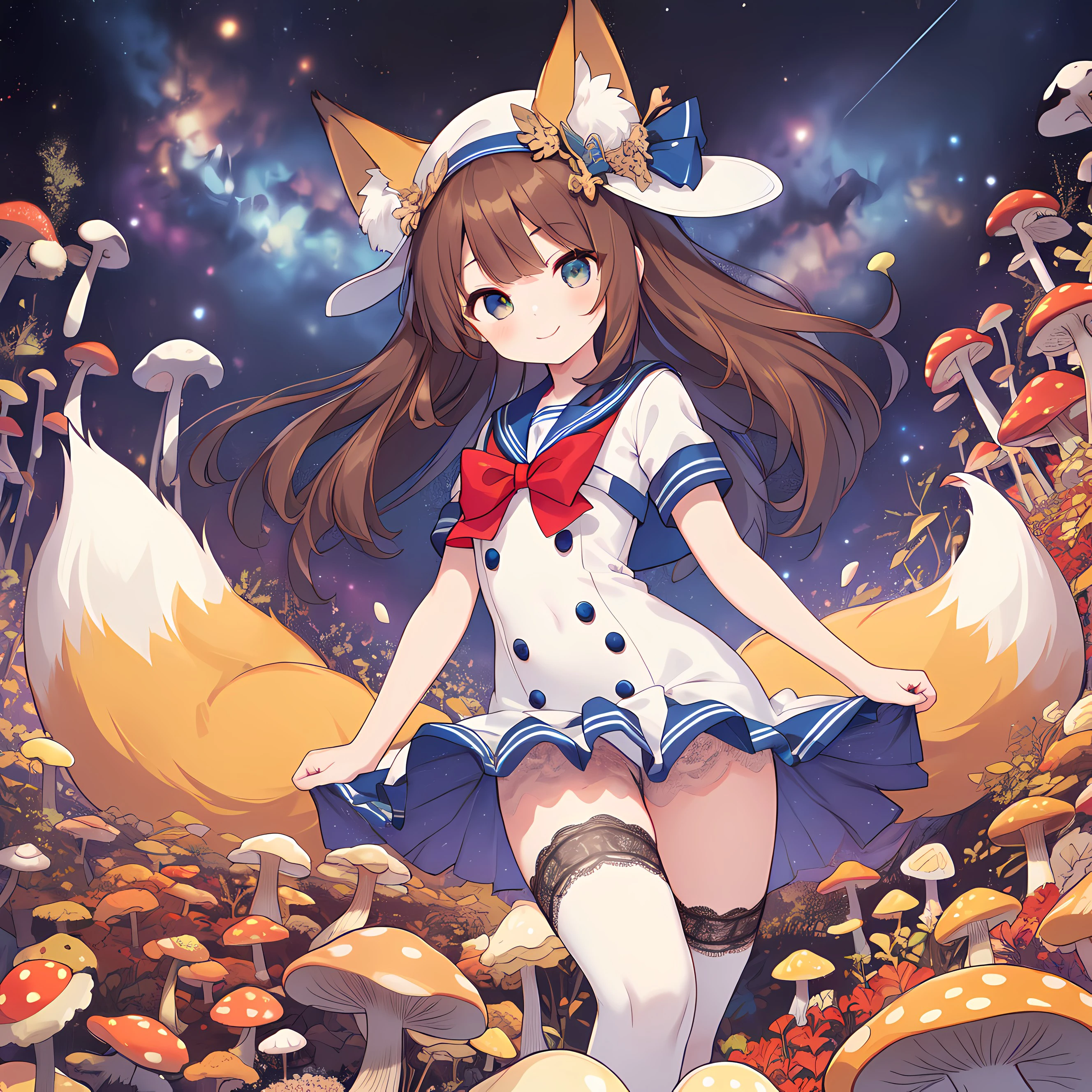 狐少女と銀河キノコ