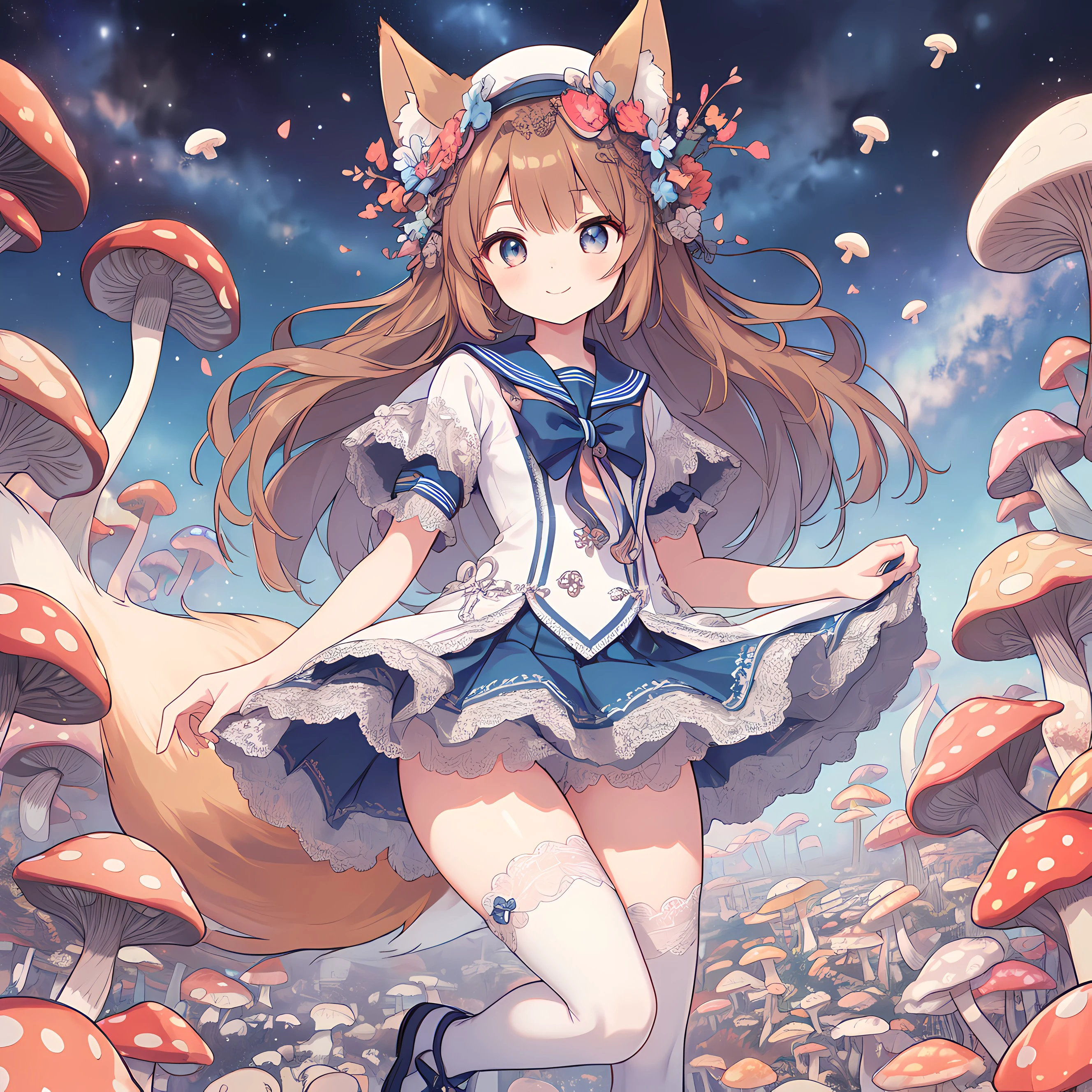 狐少女と銀河キノコ