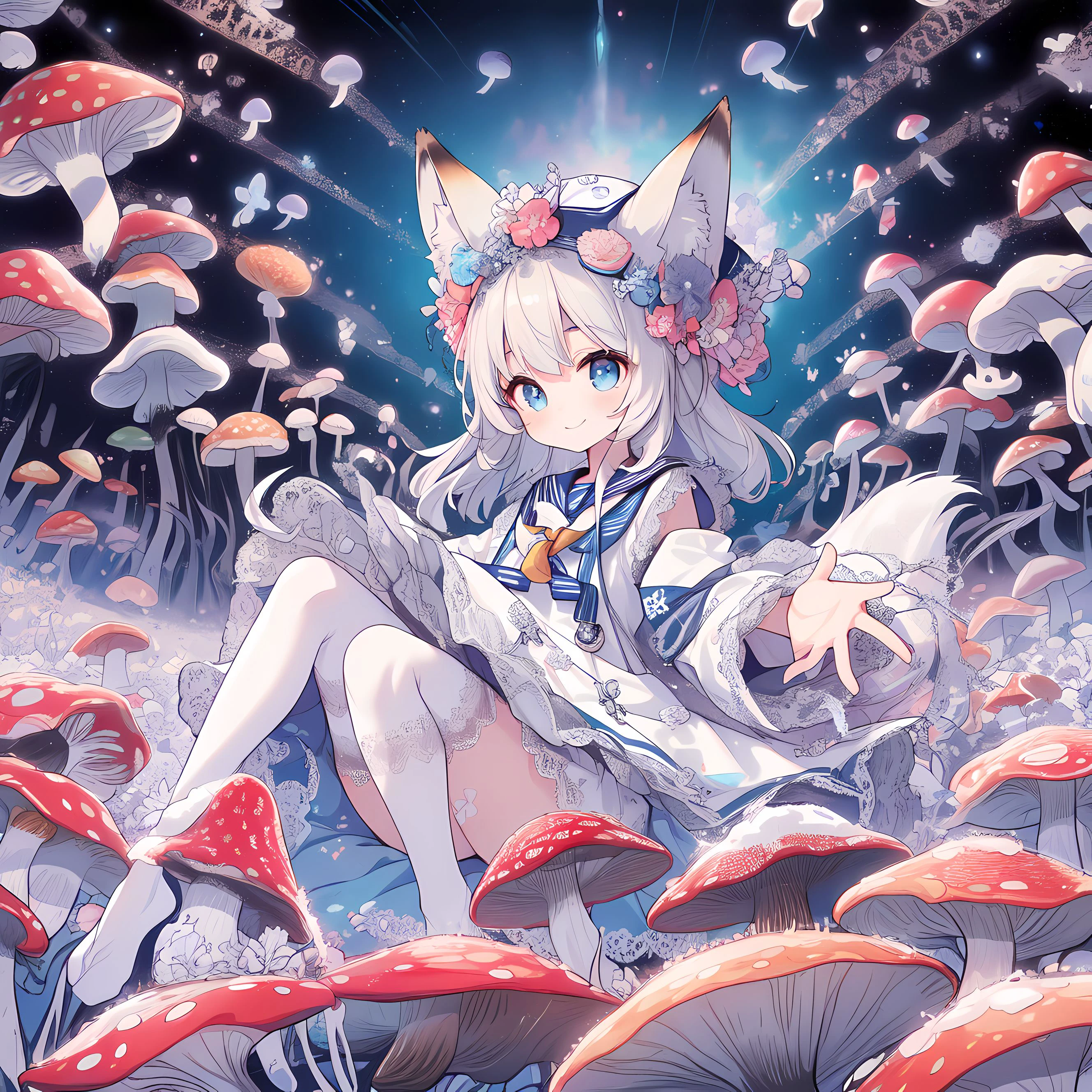 狐少女と銀河キノコ
