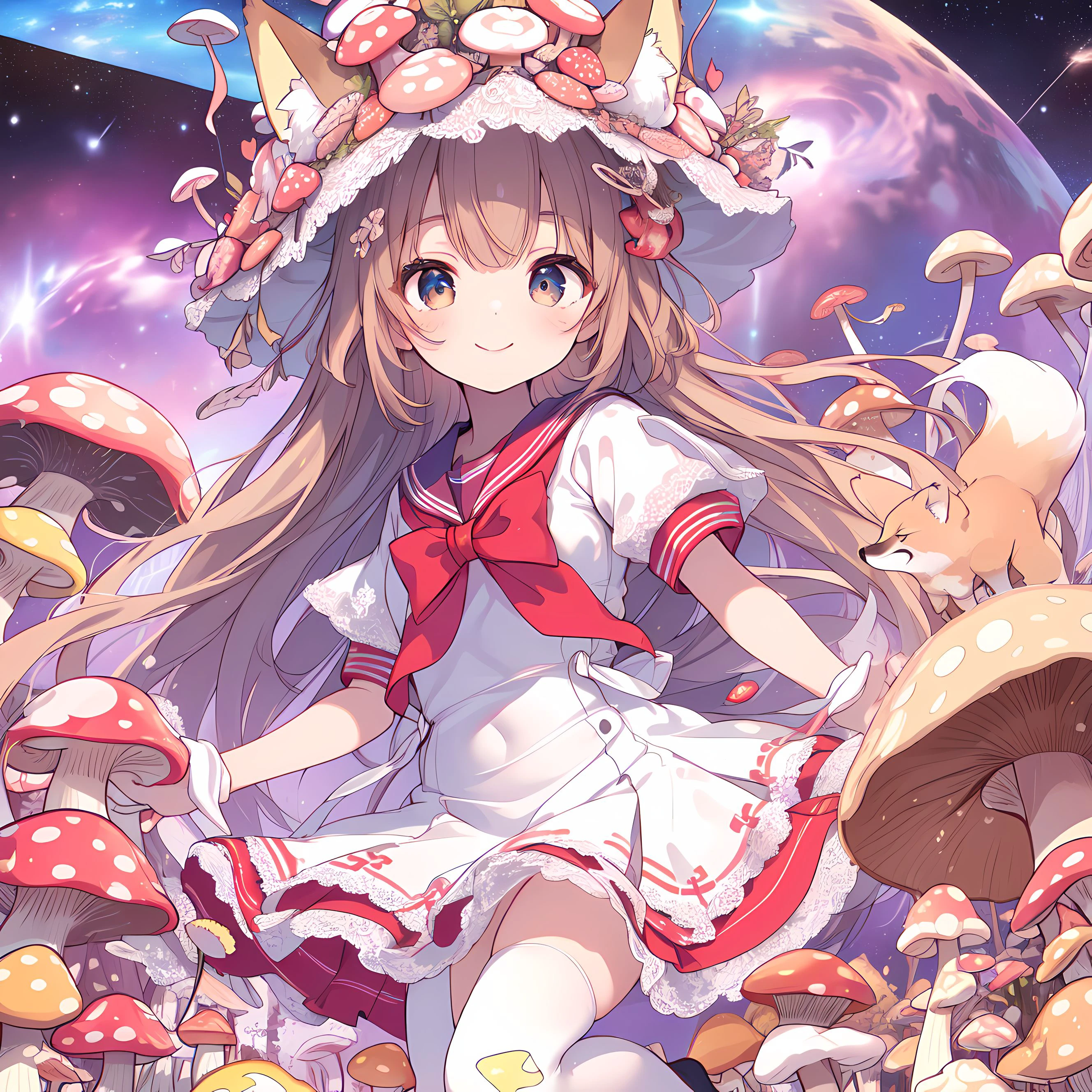 狐少女と銀河キノコ
