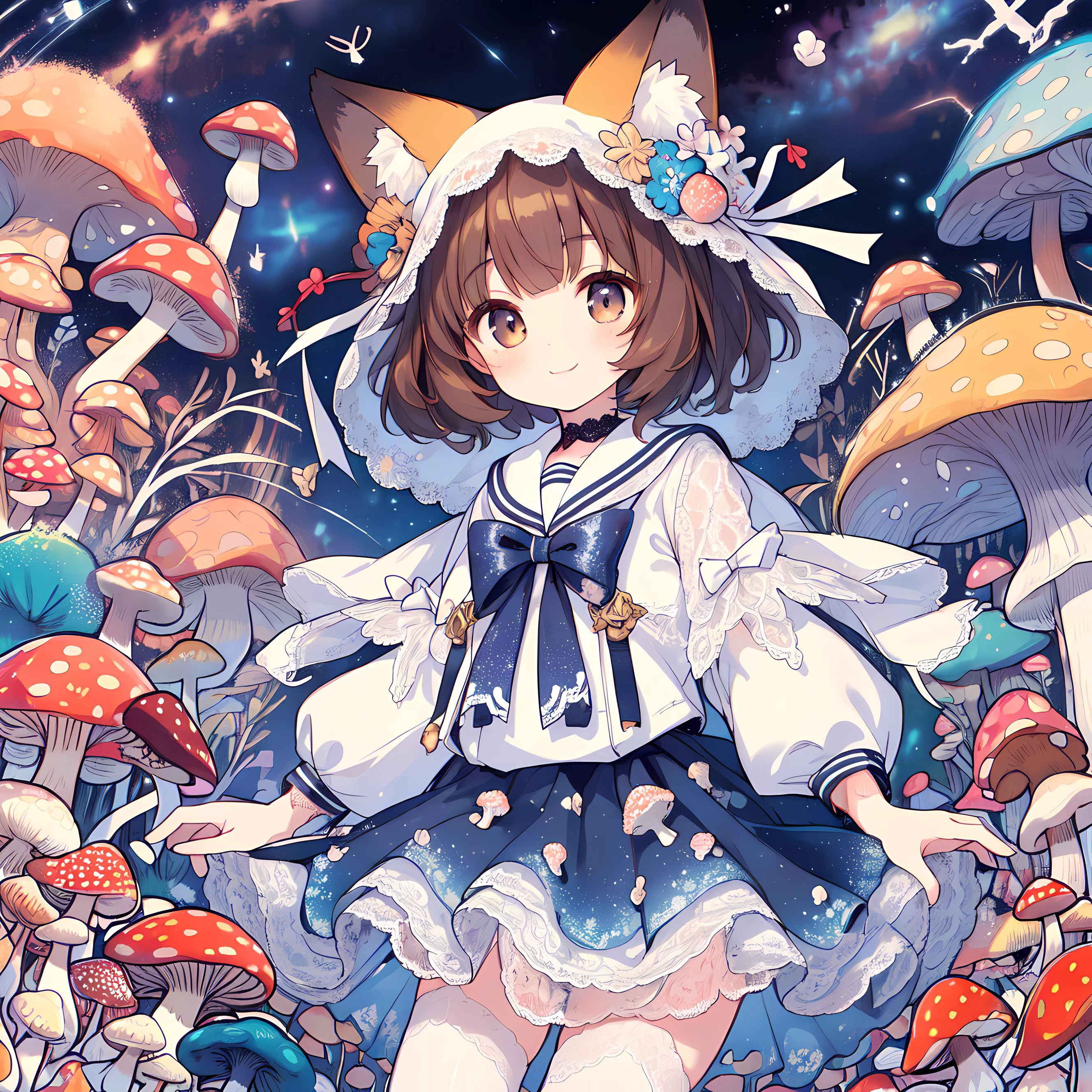 狐少女と銀河キノコ