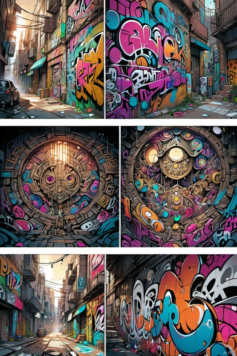 Graffiti Comics/涂鸦漫画/グラフィティコミック