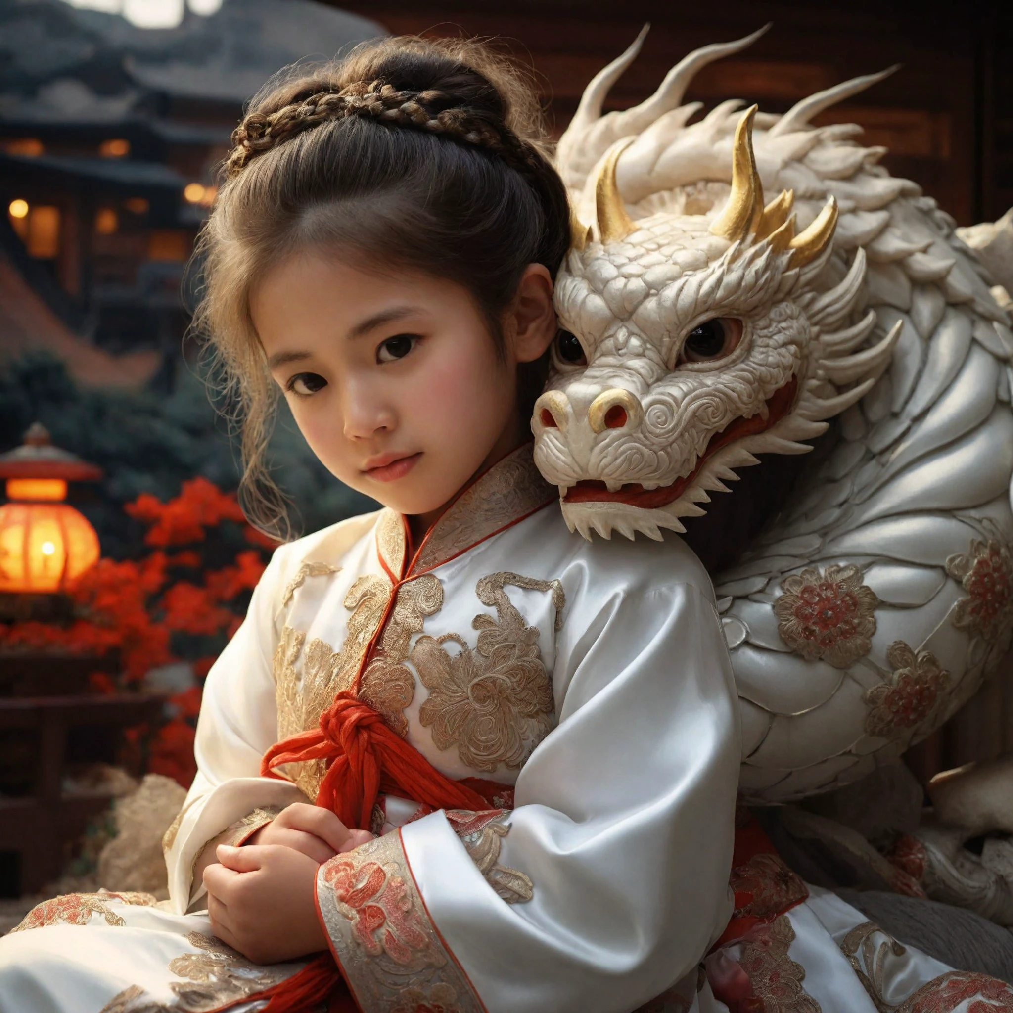 女孩与龙