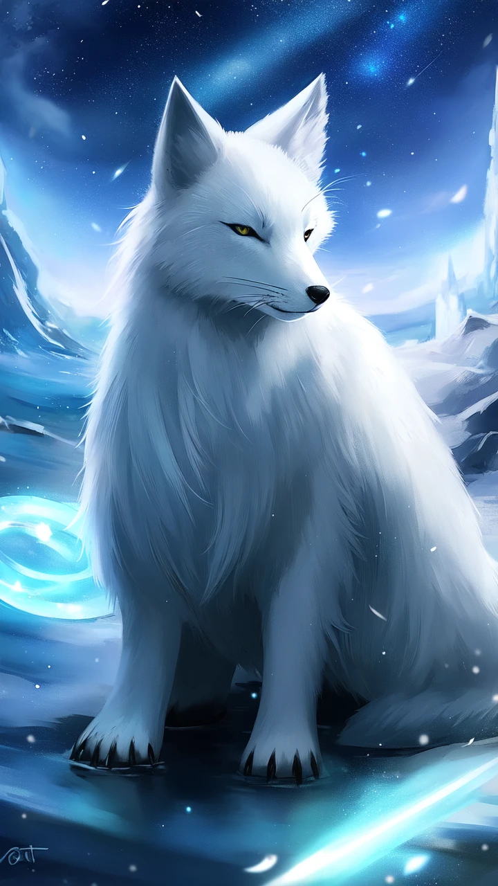 arctic fox/北极狐/ホッキョクギツネ