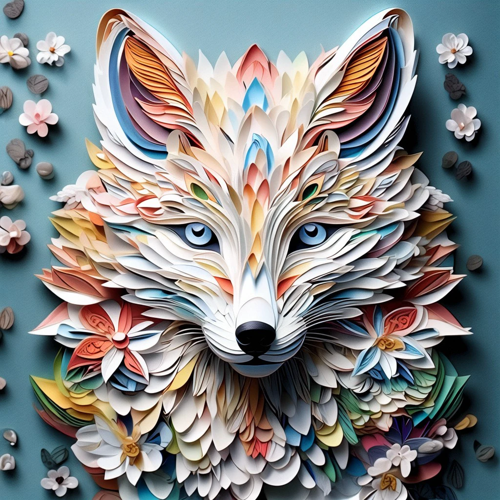 arctic fox/北极狐/ホッキョクギツネ