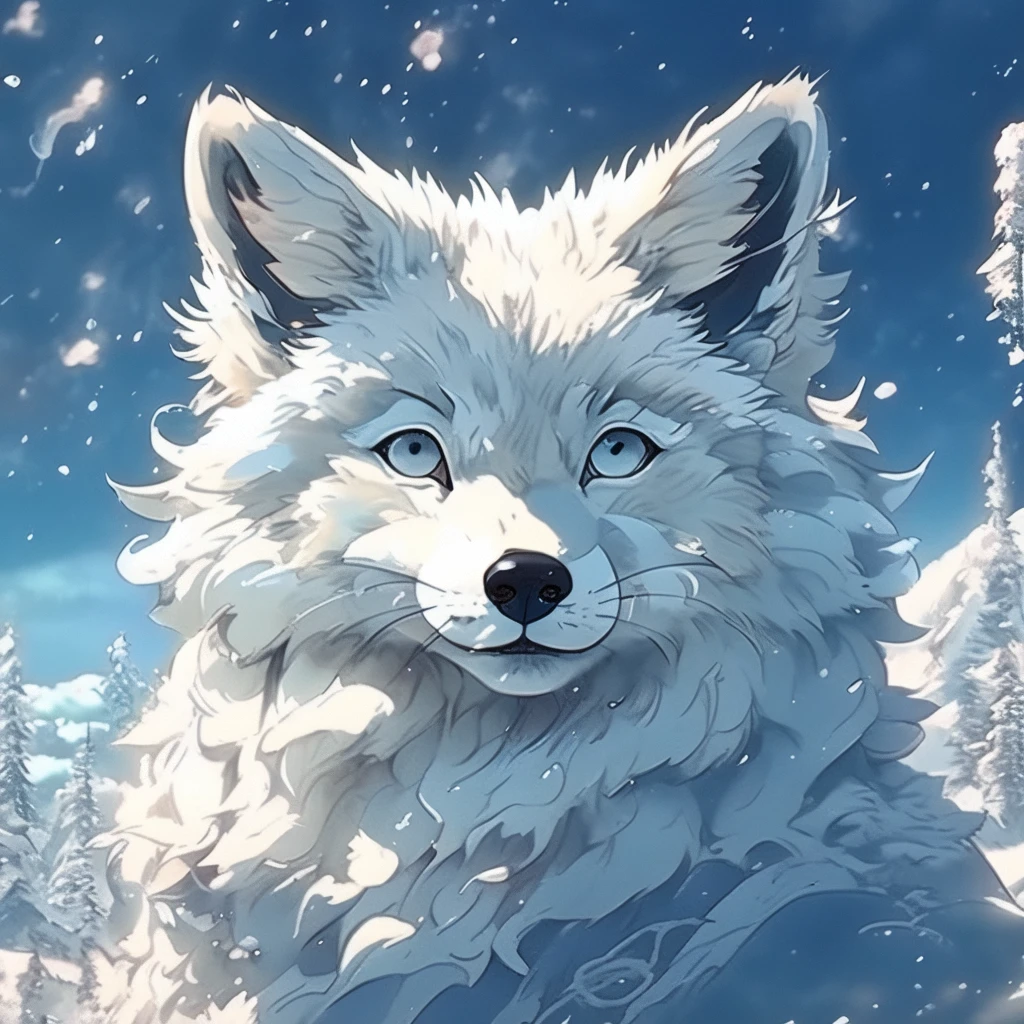 arctic fox/北极狐/ホッキョクギツネ