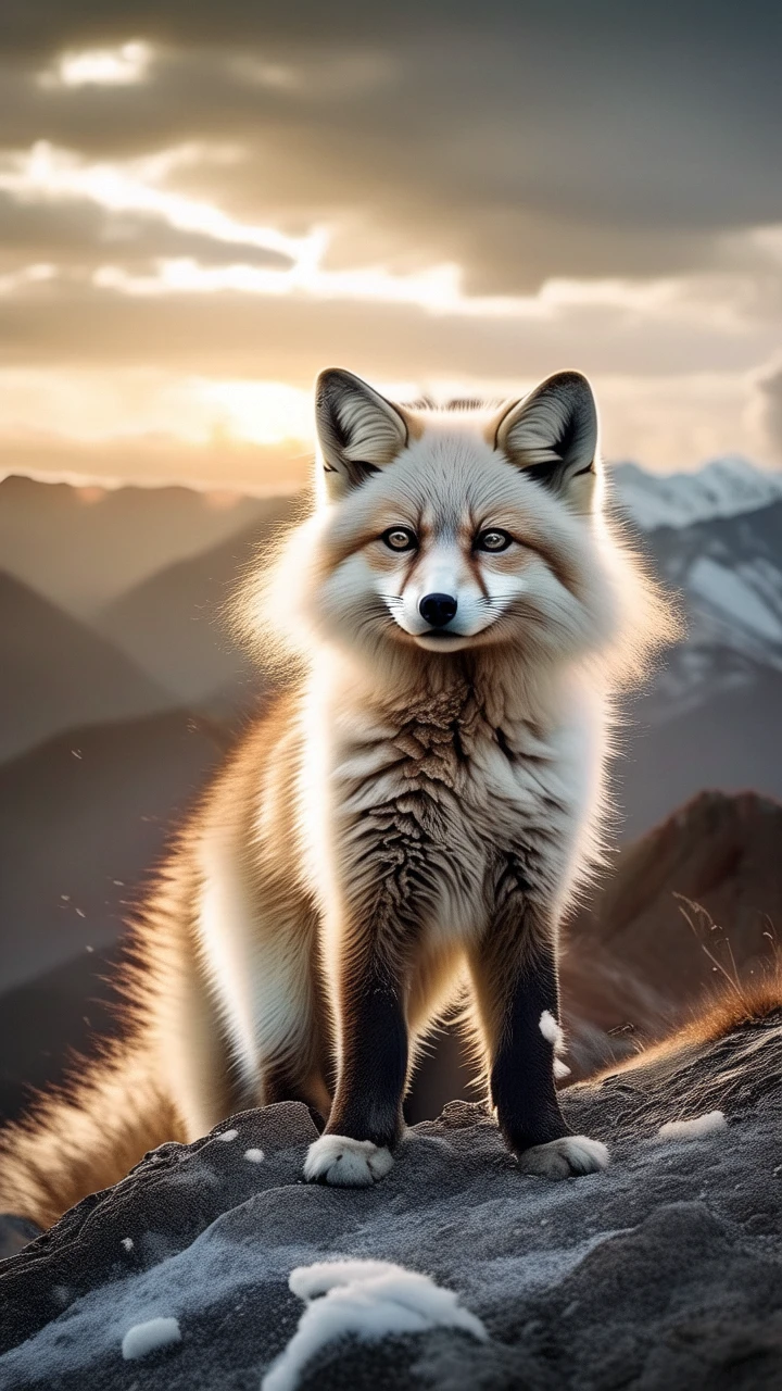 arctic fox/北极狐/ホッキョクギツネ