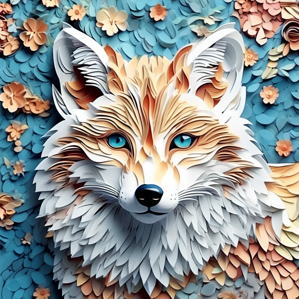 arctic fox/北极狐/ホッキョクギツネ