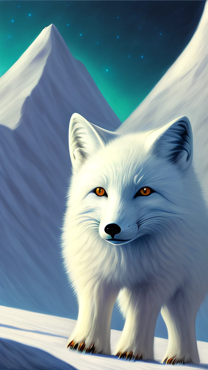 arctic fox/北极狐/ホッキョクギツネ