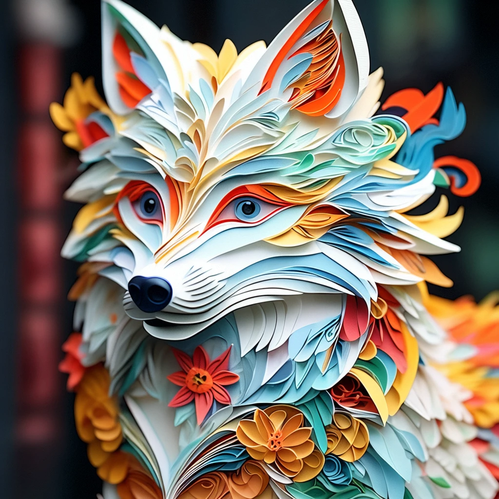 arctic fox/北极狐/ホッキョクギツネ