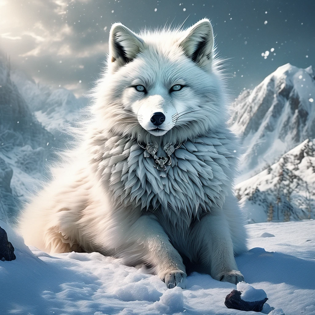 arctic fox/北极狐/ホッキョクギツネ