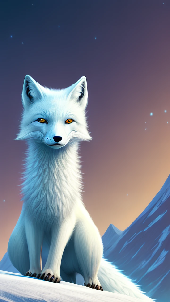 arctic fox/北极狐/ホッキョクギツネ