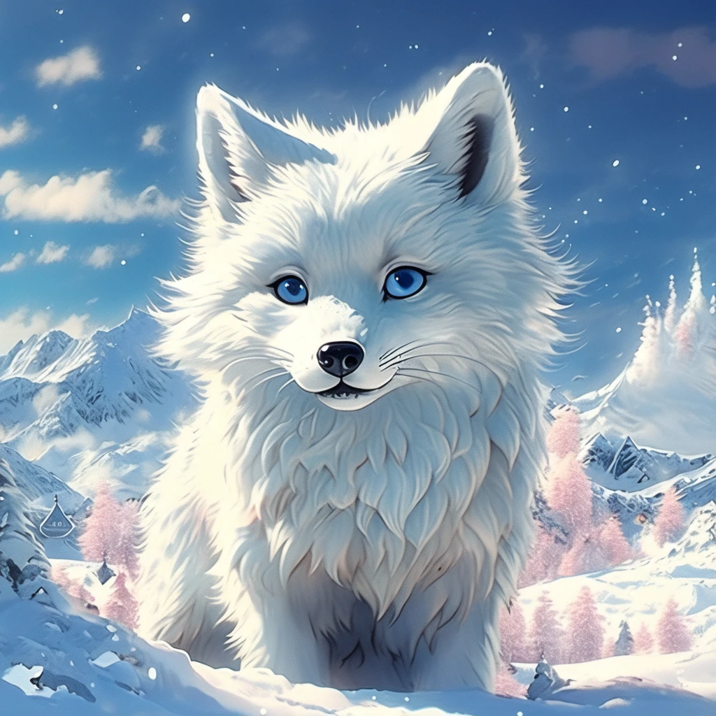 arctic fox/北极狐/ホッキョクギツネ
