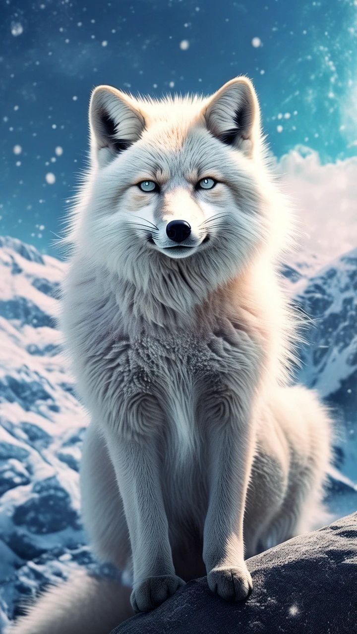 arctic fox/北极狐/ホッキョクギツネ