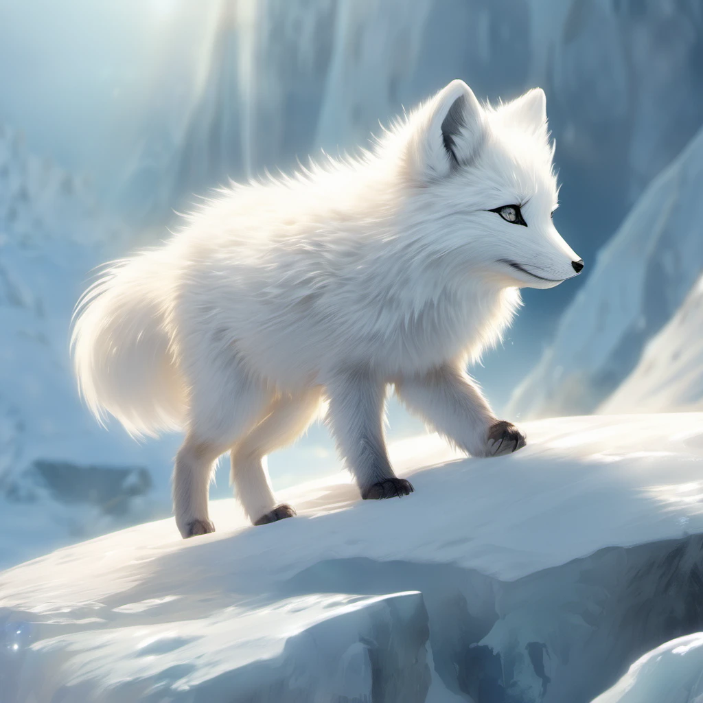 arctic fox/北极狐/ホッキョクギツネ