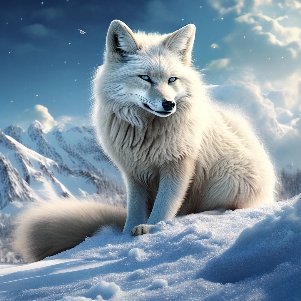 arctic fox/北极狐/ホッキョクギツネ