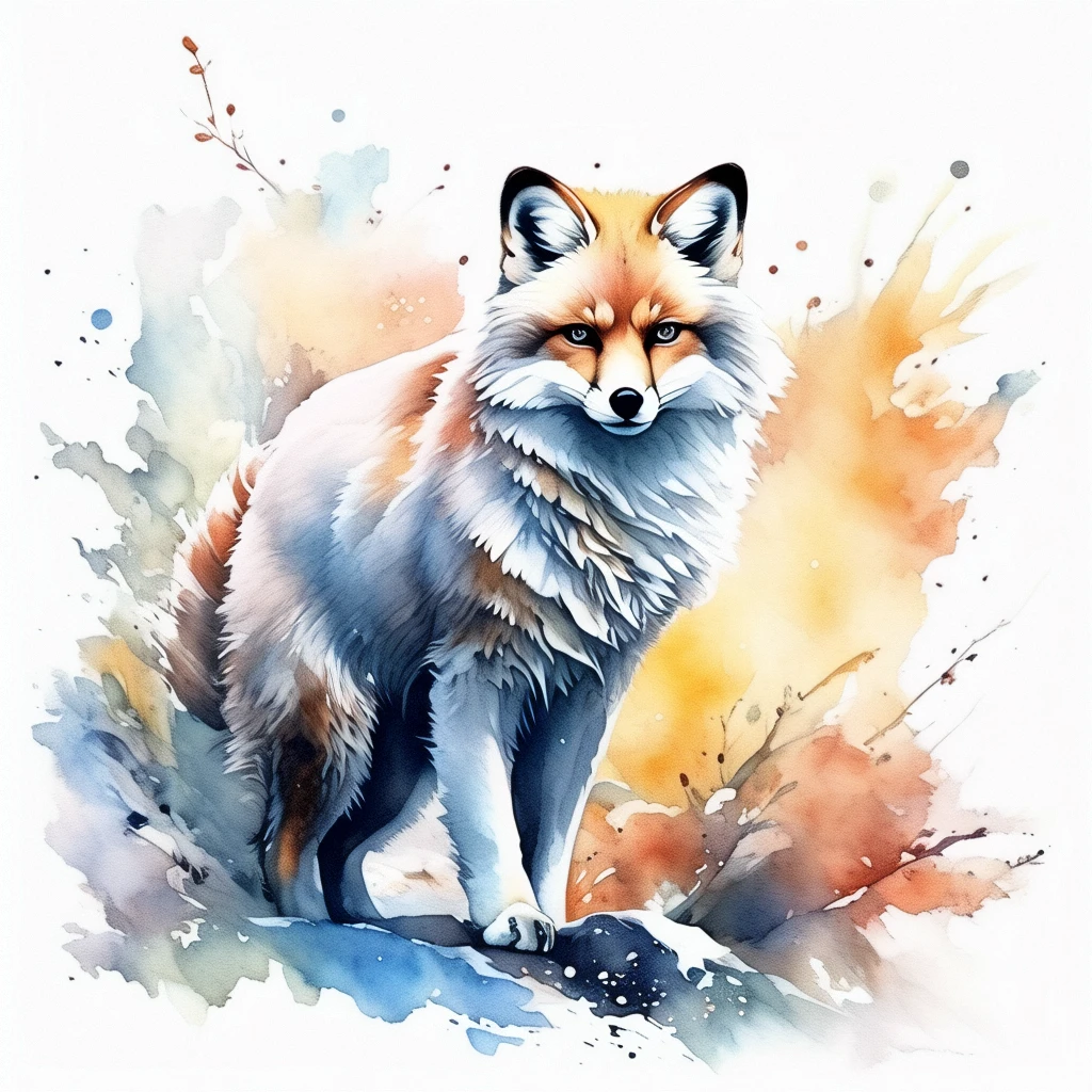 arctic fox/北极狐/ホッキョクギツネ