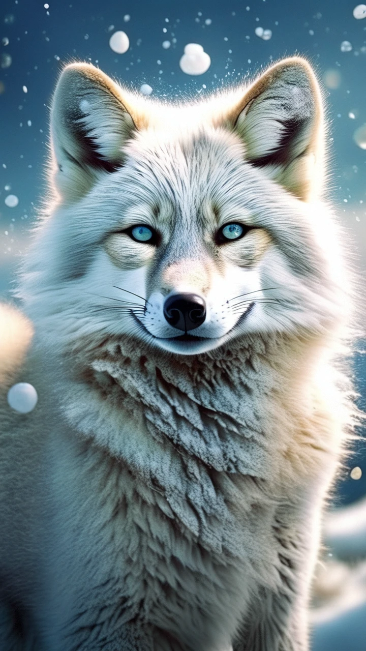 arctic fox/北极狐/ホッキョクギツネ