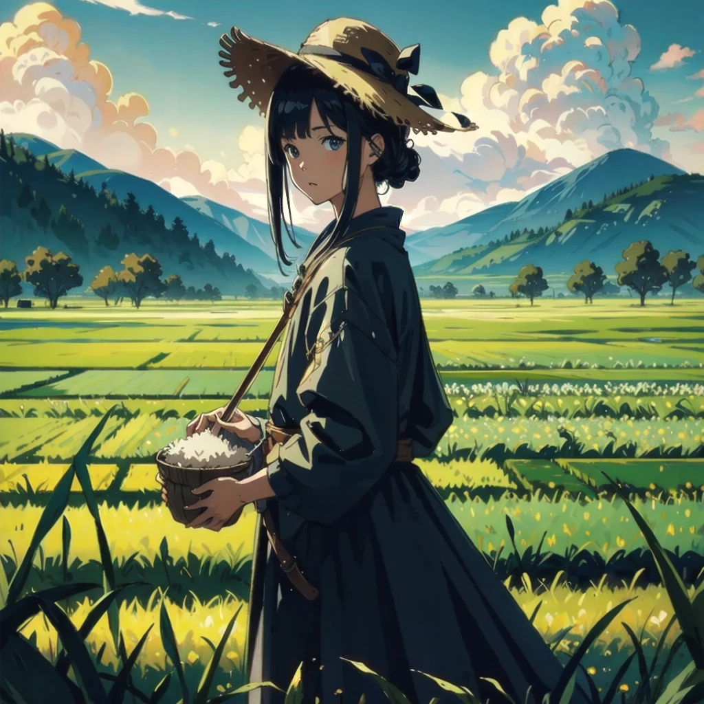 rice paddy/稻田/稲田