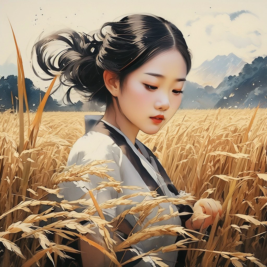 rice paddy/稻田/稲田