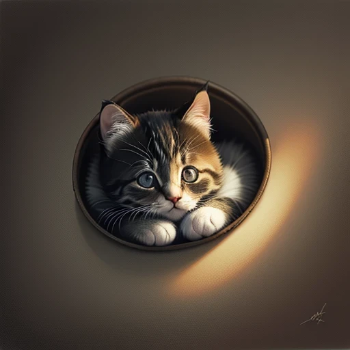 心癒されるかわいい子猫