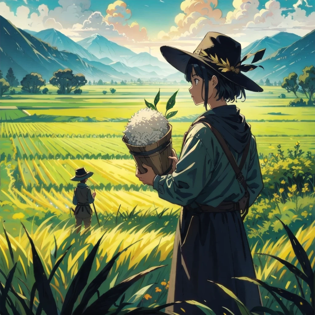 rice paddy/稻田/稲田