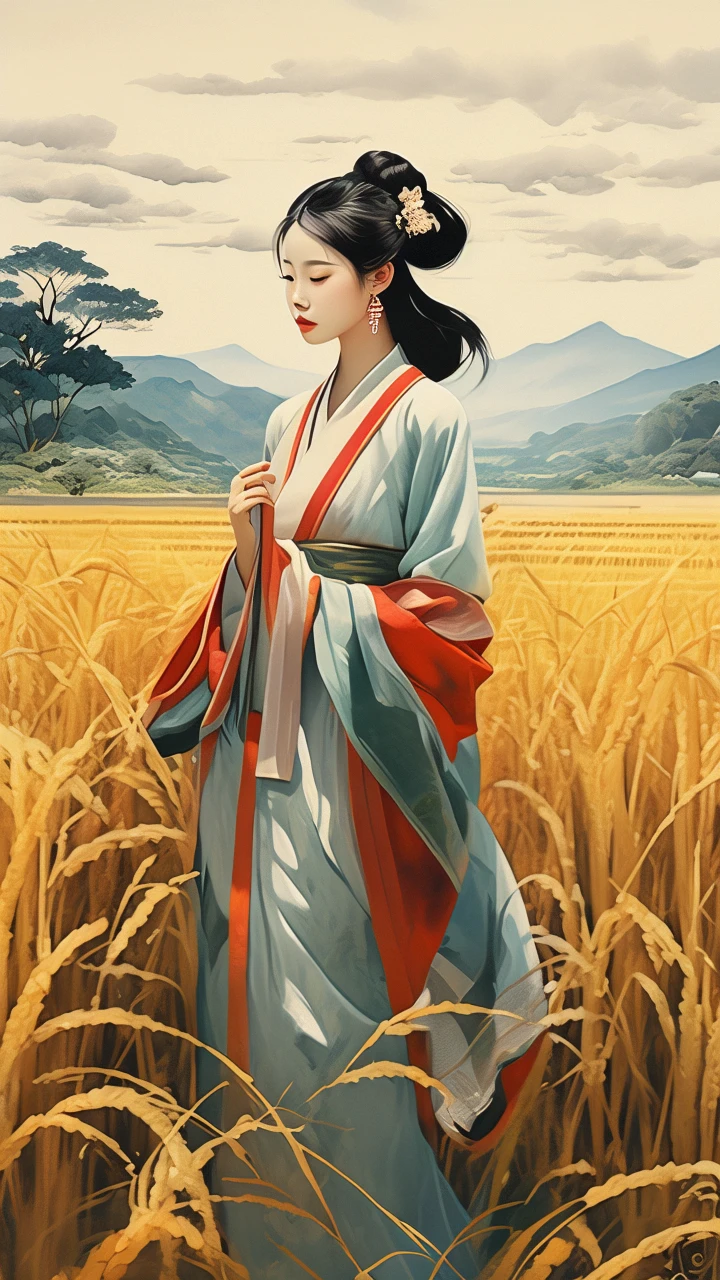 rice paddy/稻田/稲田