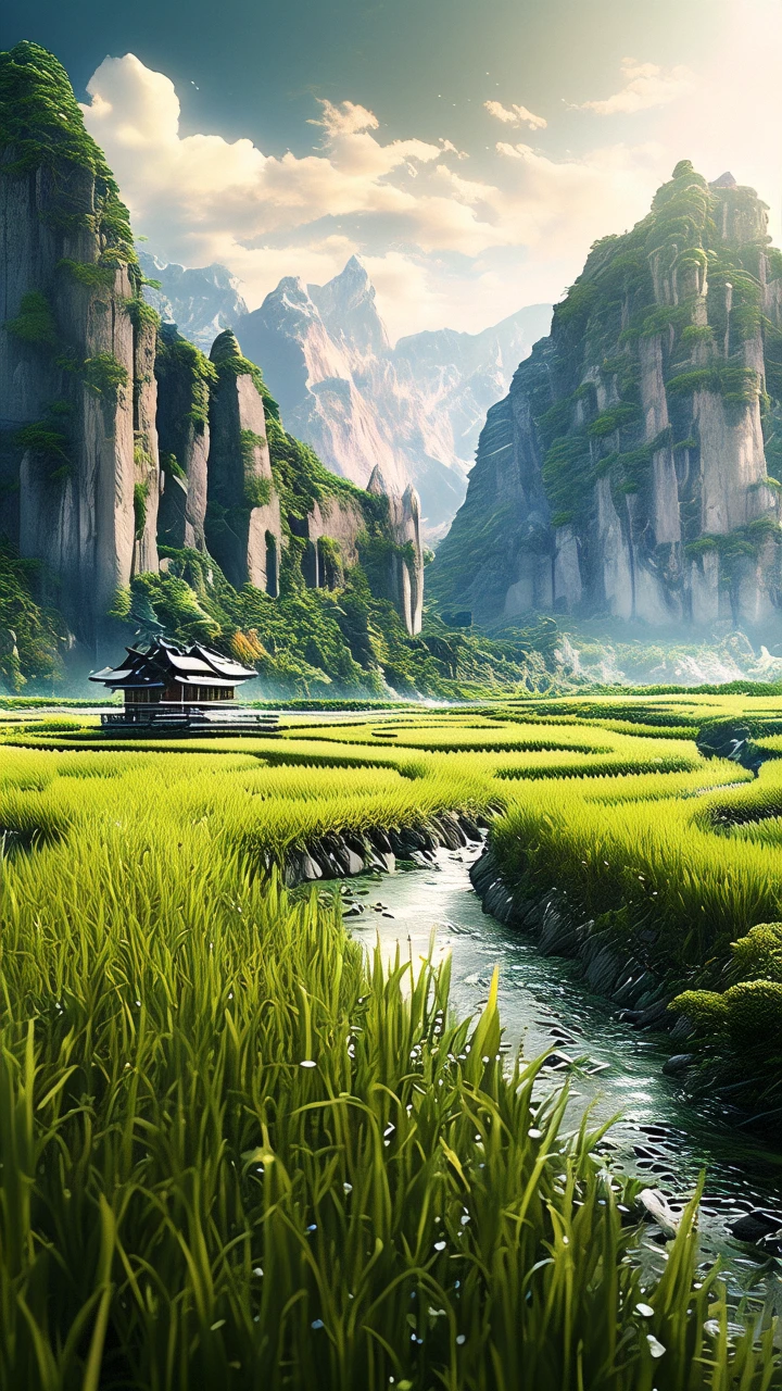 rice paddy/稻田/稲田