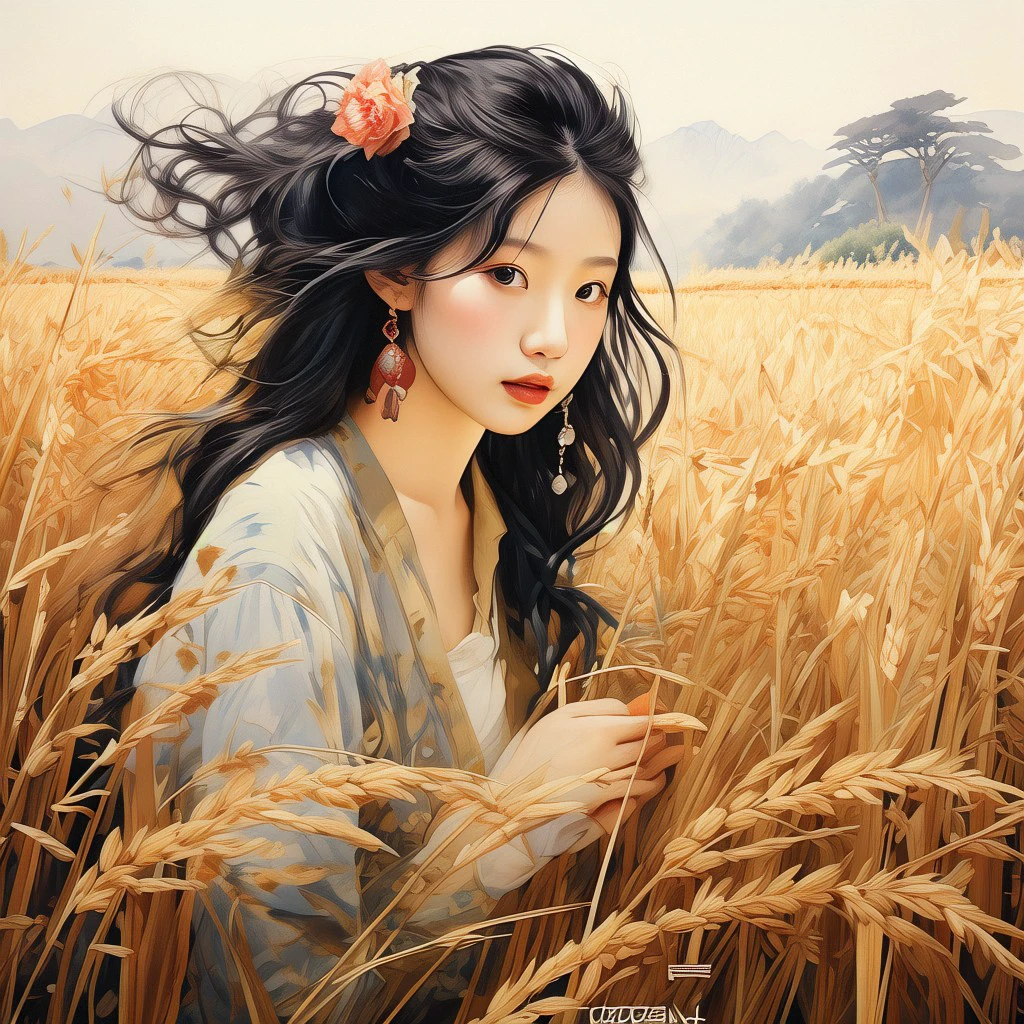 rice paddy/稻田/稲田