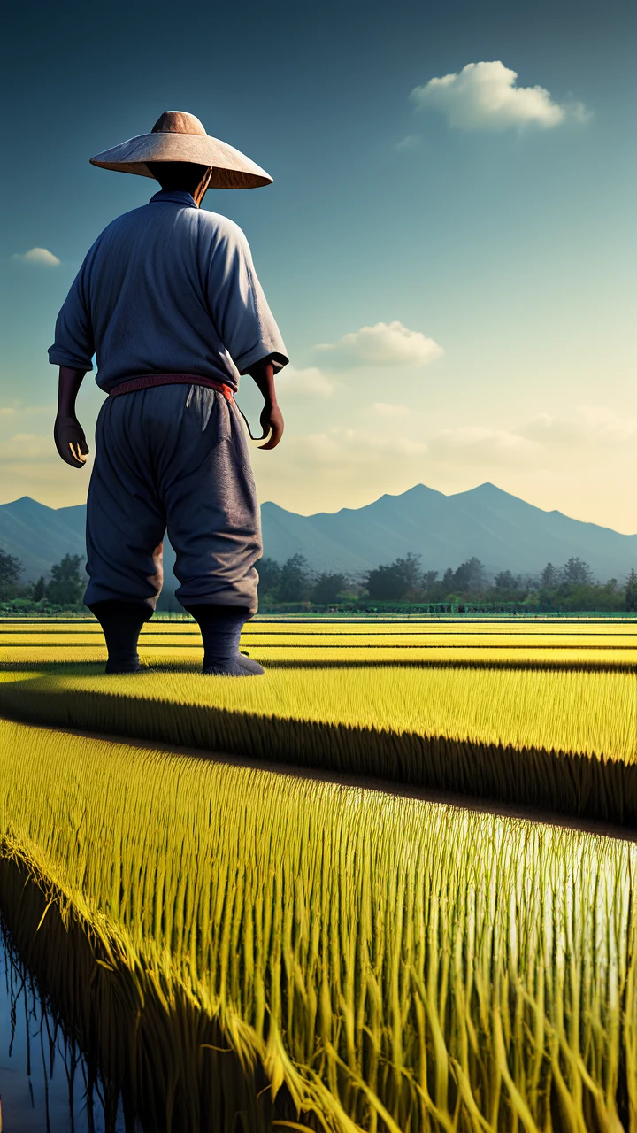 rice paddy/稻田/稲田
