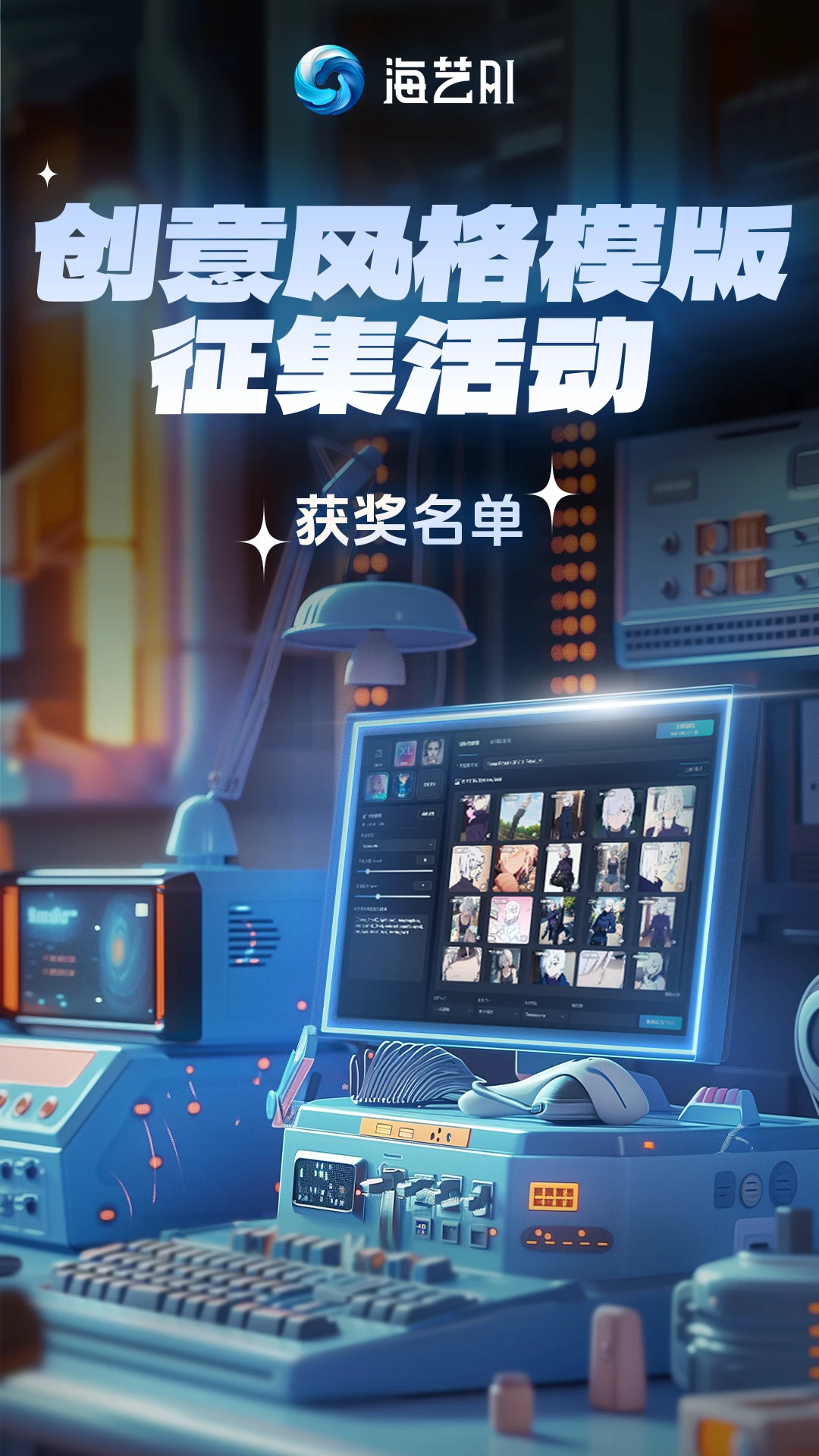 【海艺AI】创意风格模板征集令获奖者名单