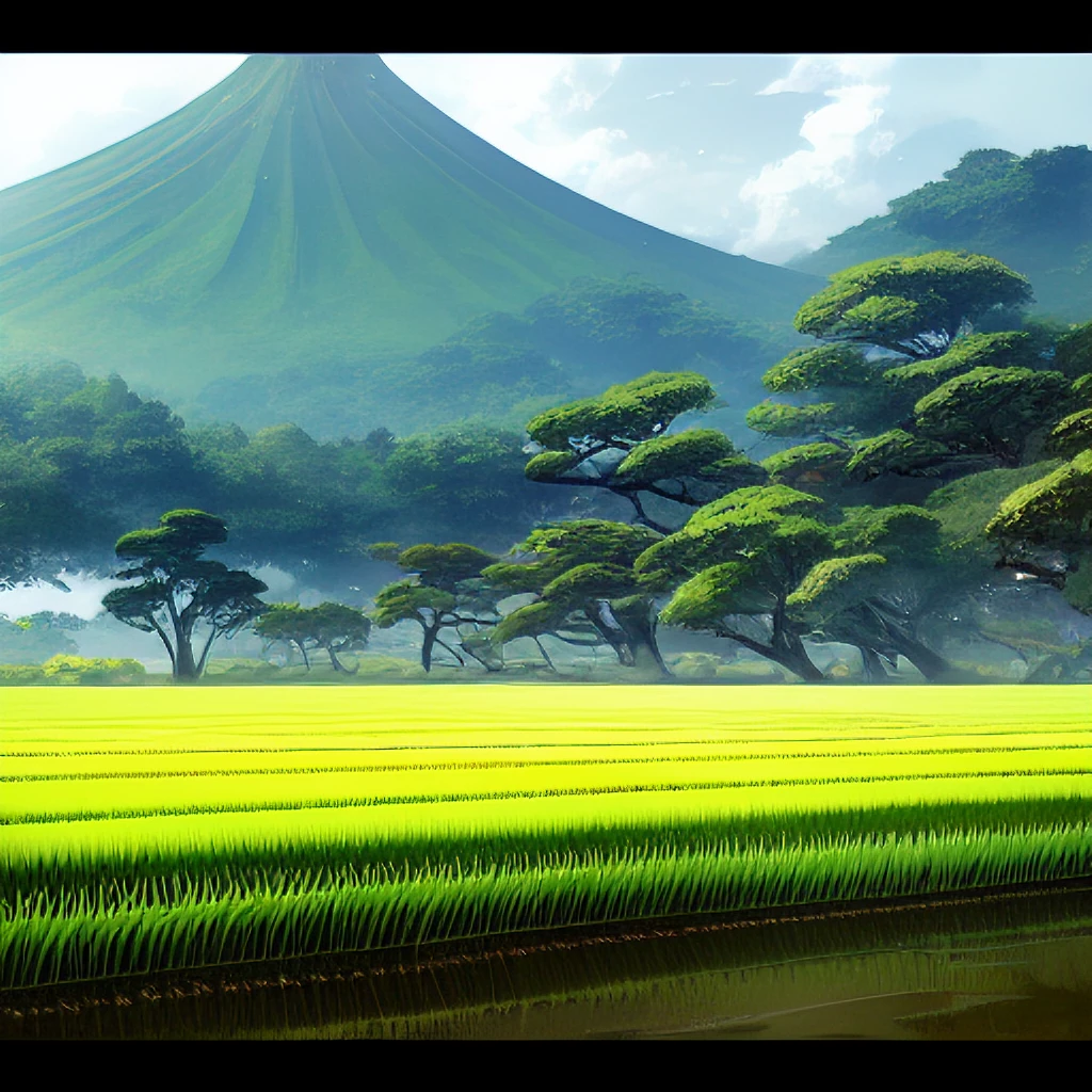 rice paddy/稻田/稲田