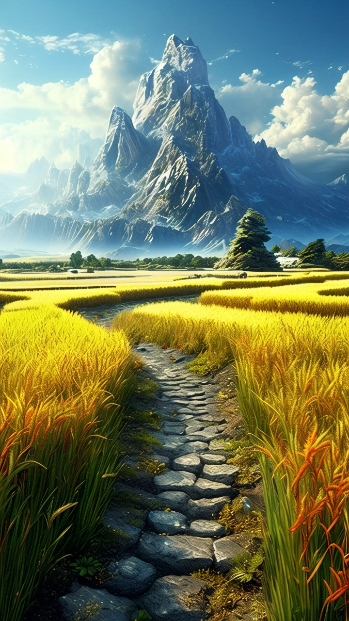 rice paddy/稻田/稲田