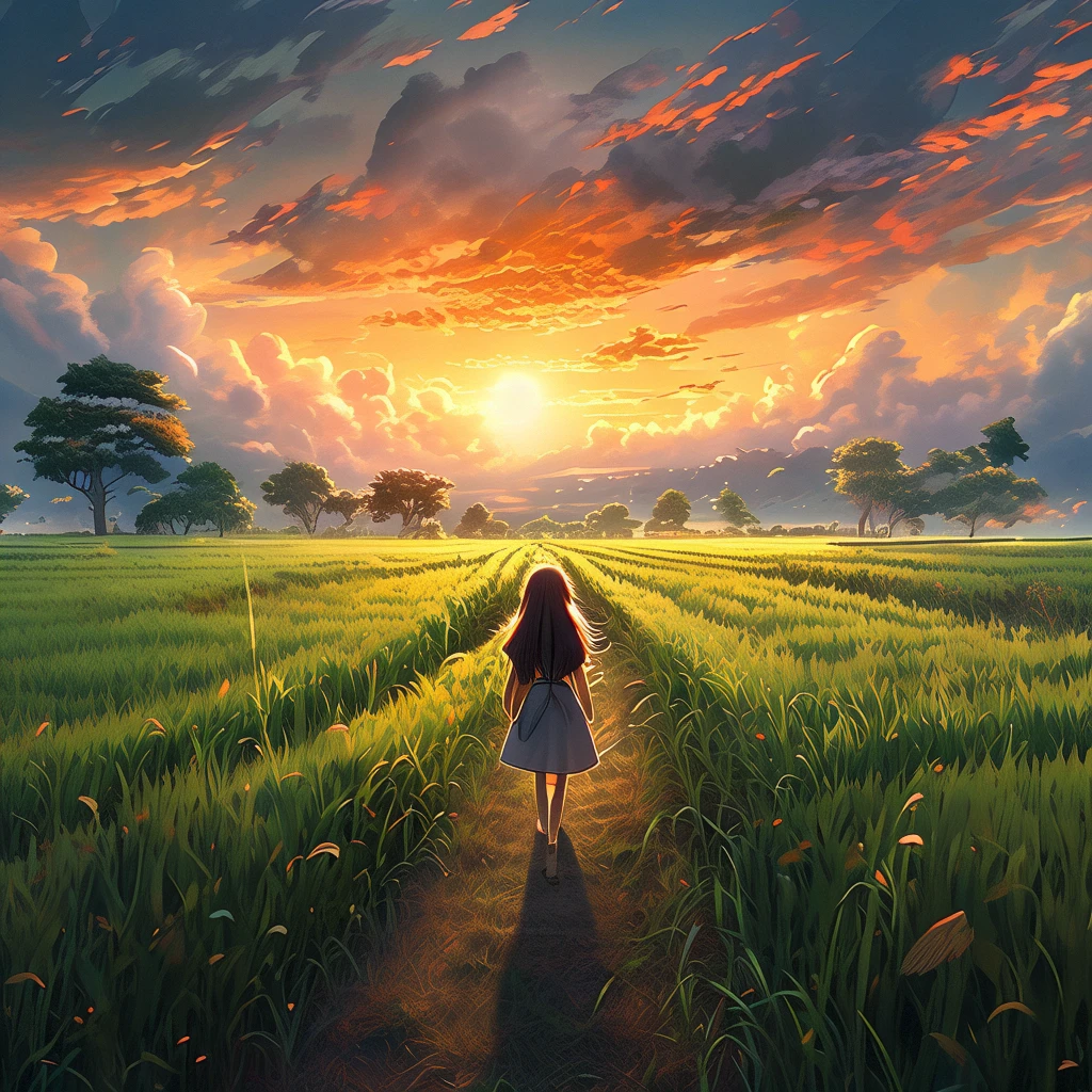 rice paddy/稻田/稲田