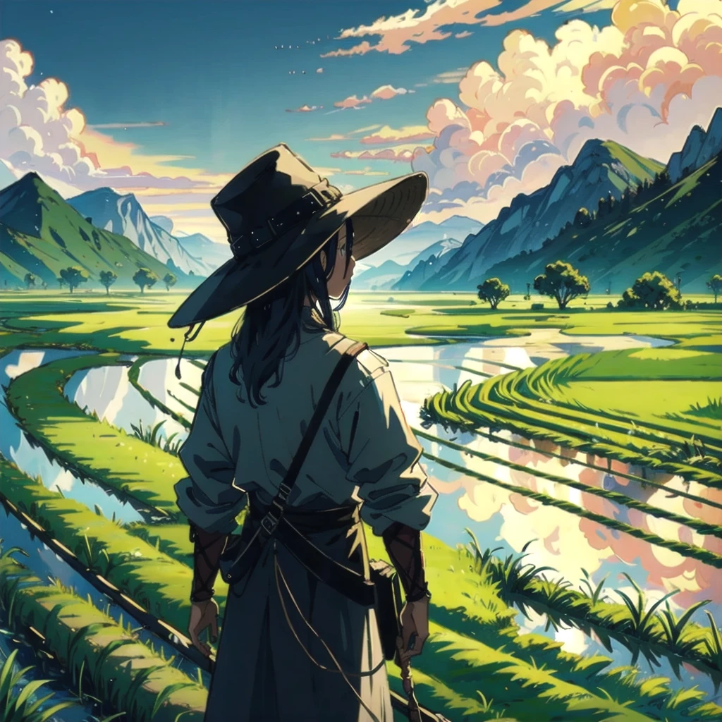 rice paddy/稻田/稲田