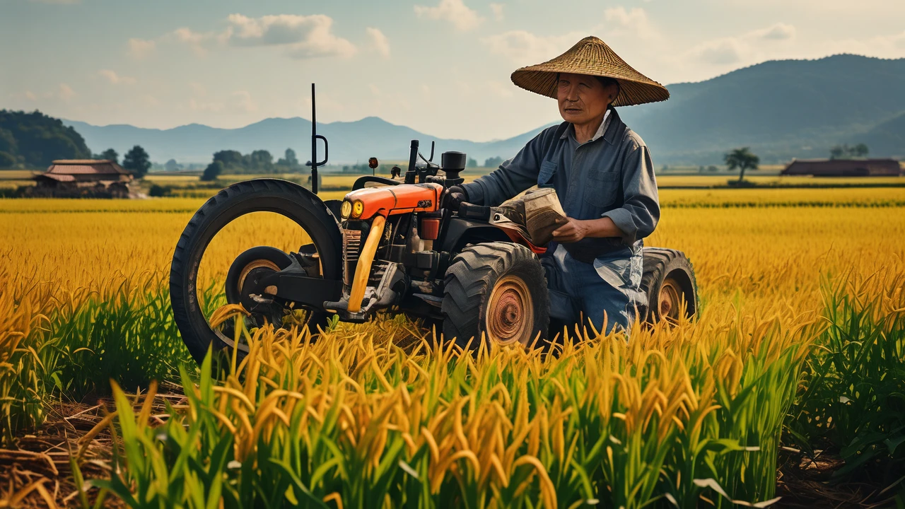 rice paddy/稻田/稲田