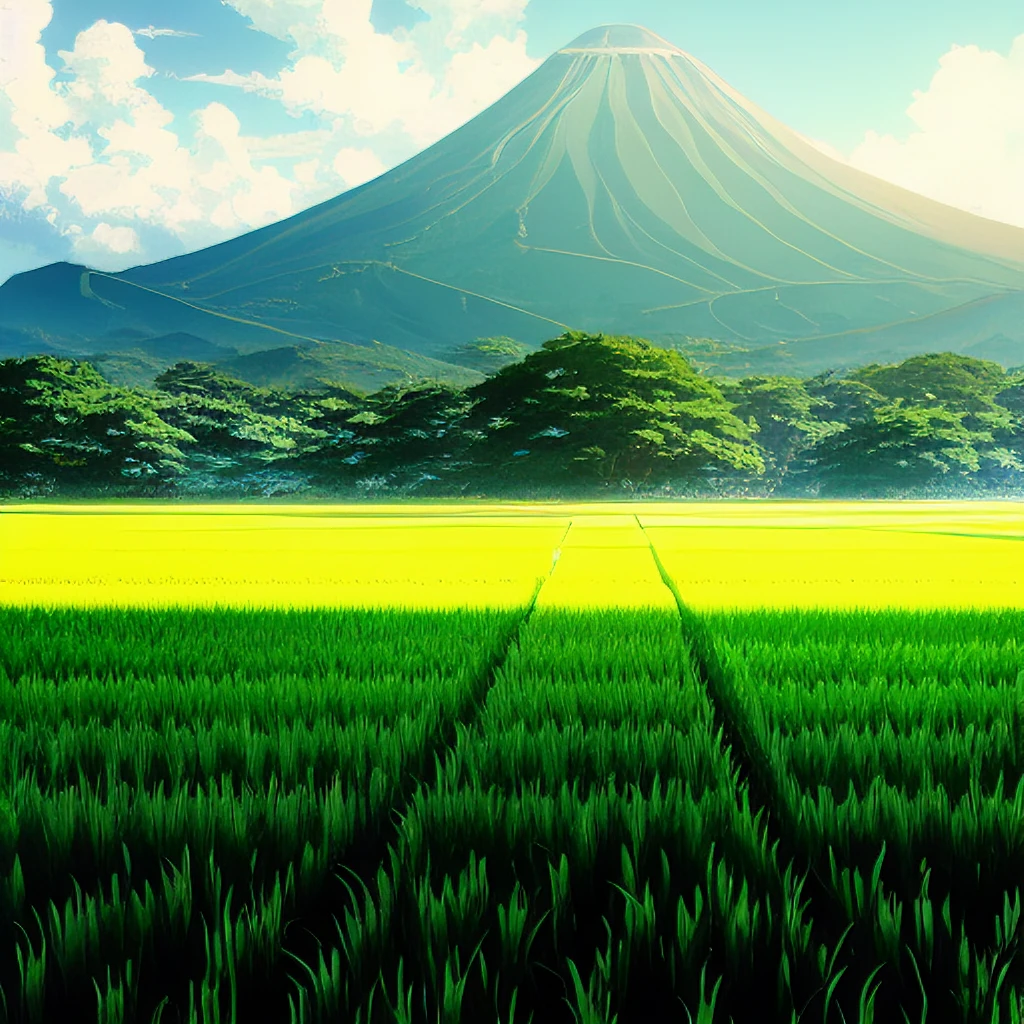 rice paddy/稻田/稲田