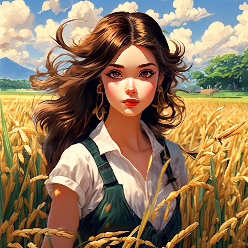 rice paddy/稻田/稲田