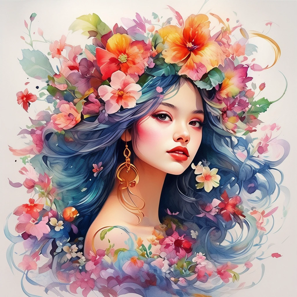 sea of flowers/花海/花の海
