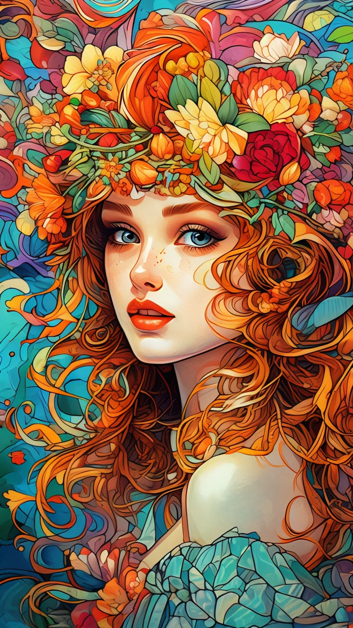 sea of flowers/花海/花の海