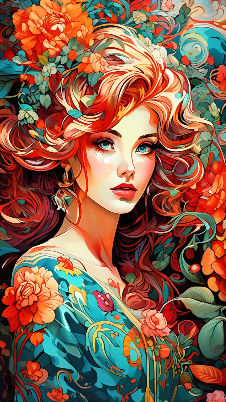 sea of flowers/花海/花の海