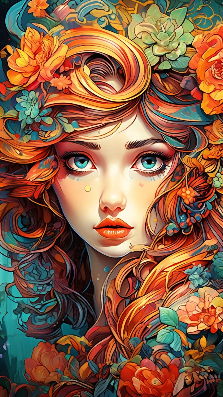 sea of flowers/花海/花の海