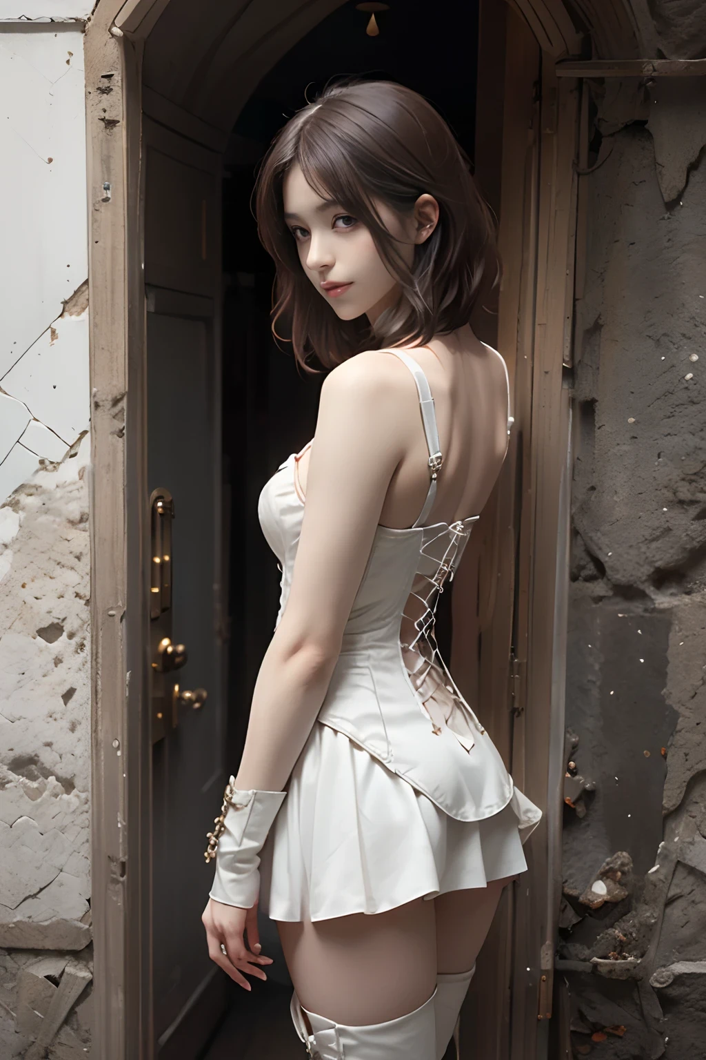 white 