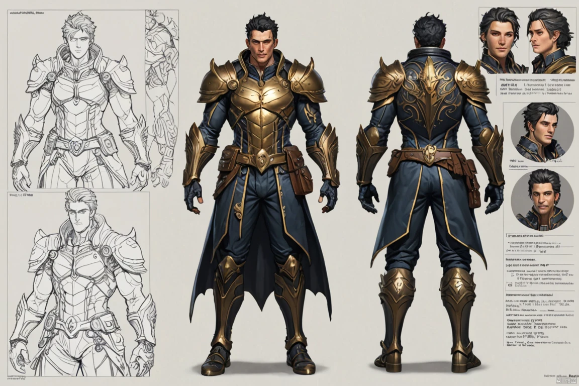 character design sheet/角色设计表/キャラクターデザインシート