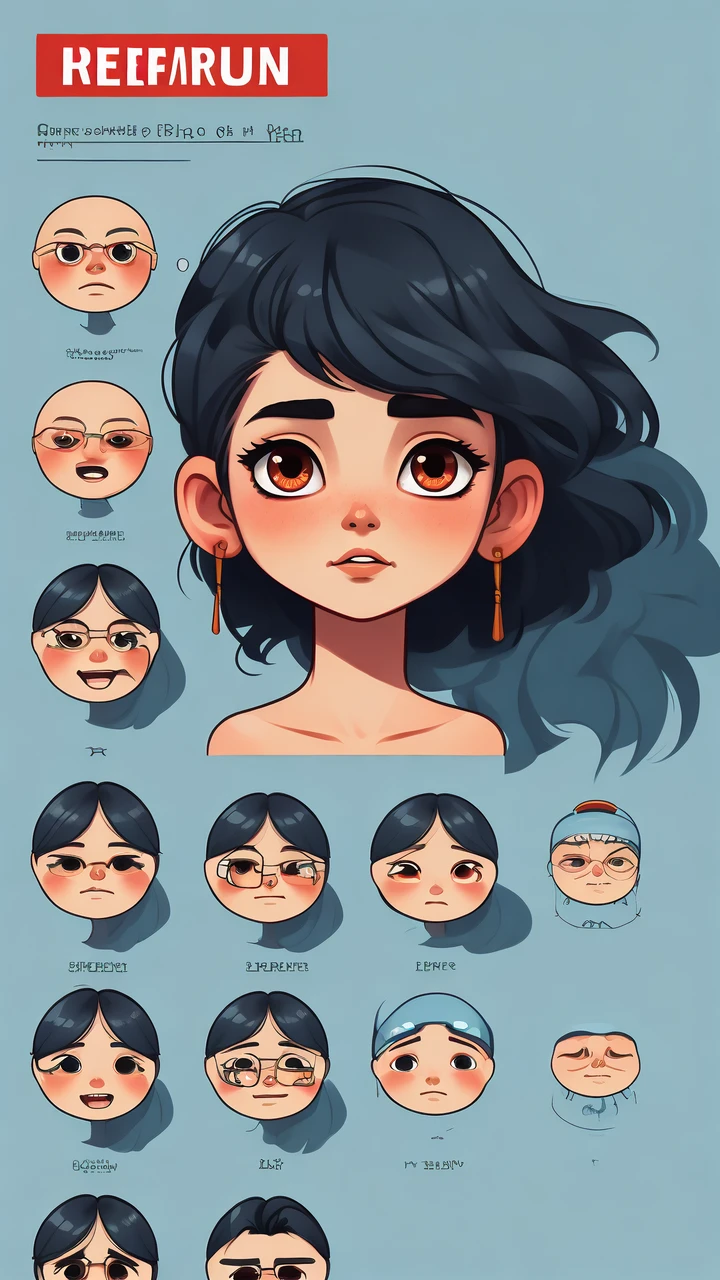 character design sheet/角色设计表/キャラクターデザインシート