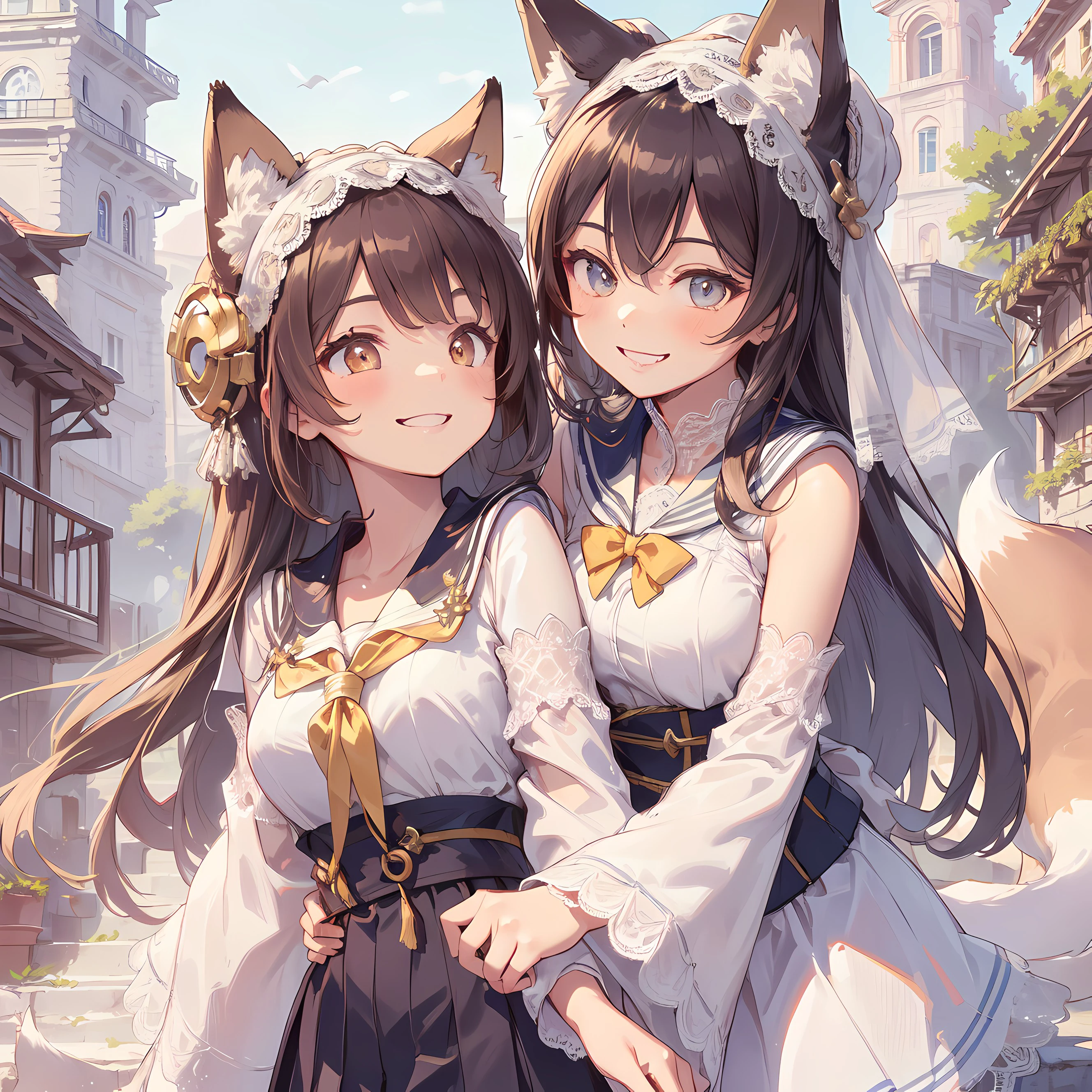 狐少女と古都