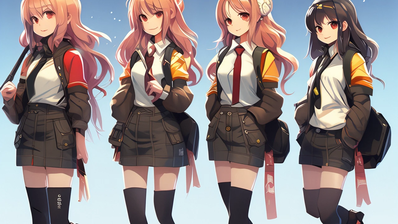 character design sheet/角色设计表/キャラクターデザインシート