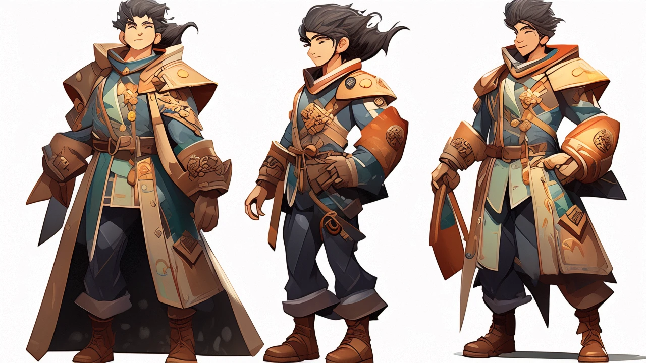 character design sheet/角色设计表/キャラクターデザインシート