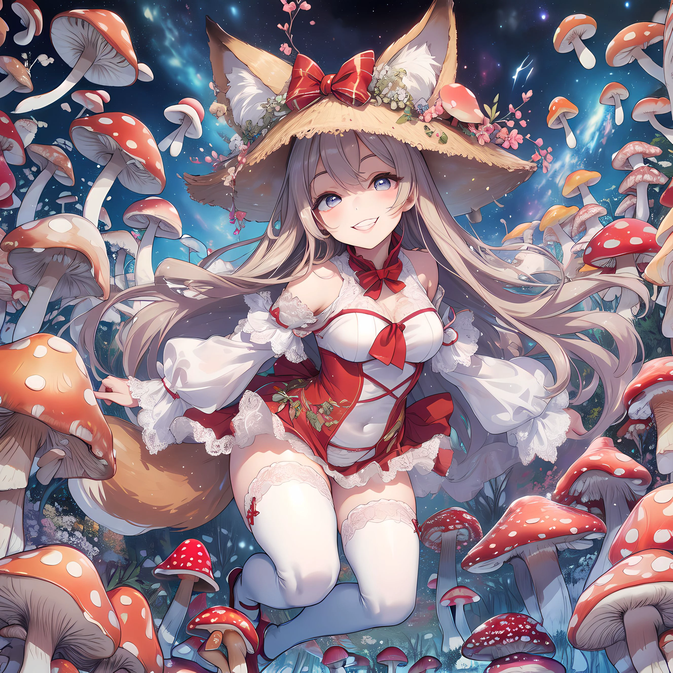 狐少女と銀河キノコ