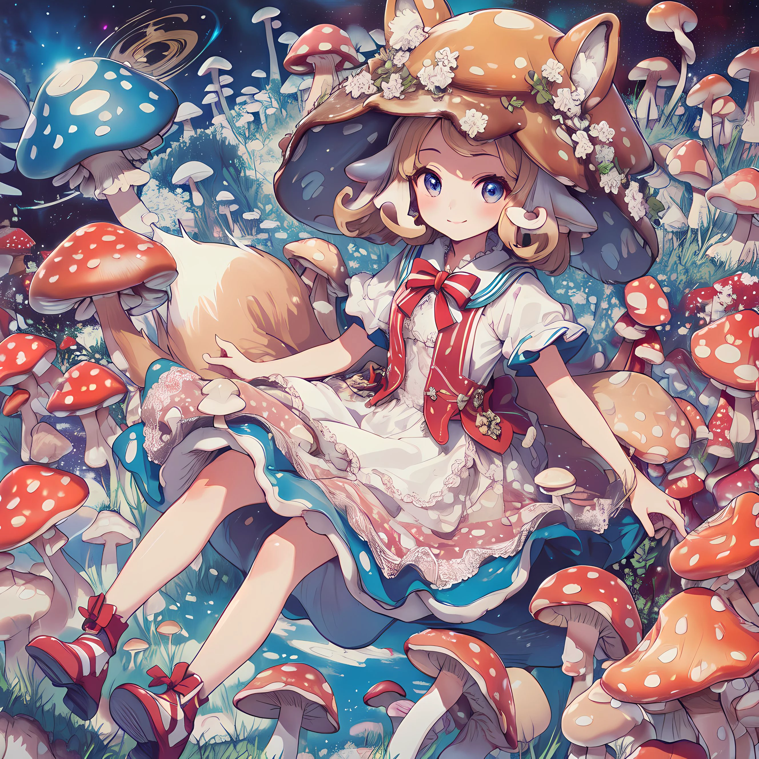 狐少女と銀河キノコ